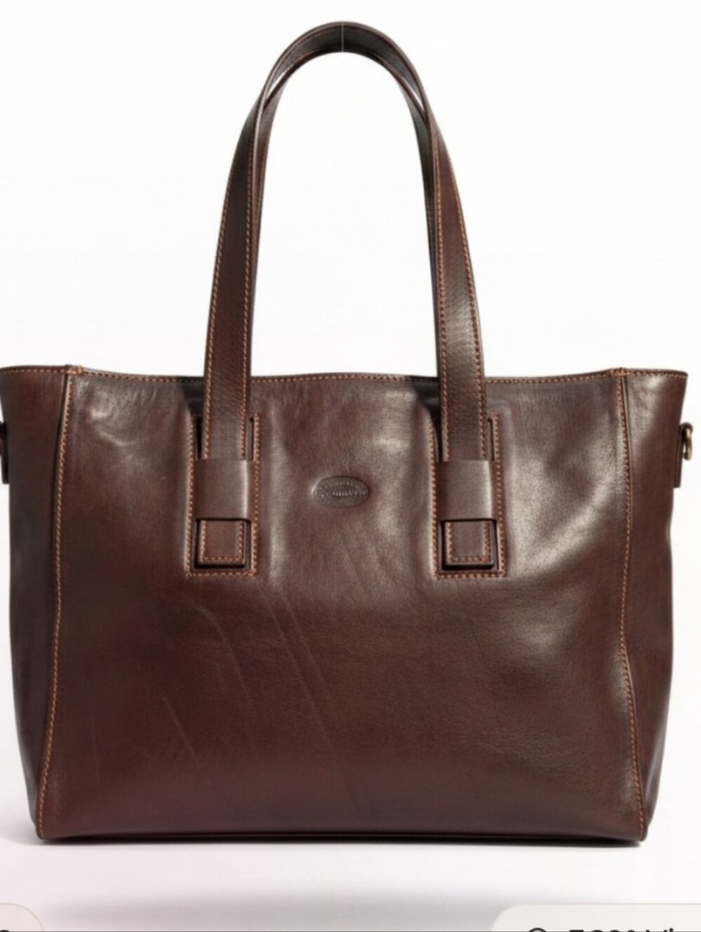 De Martino Buffalo Leather Shoulder Bag Italian Made Amalfi Coast Sorrento Tote